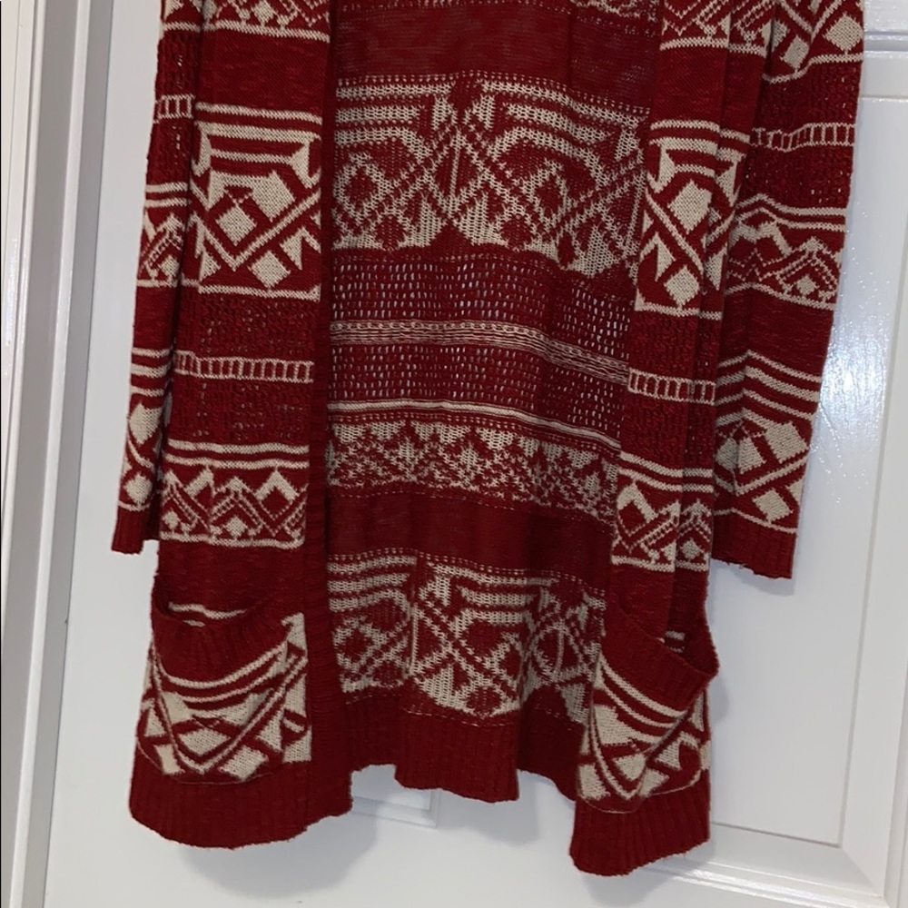 Long cardigan sweater - Picture 2 of 2